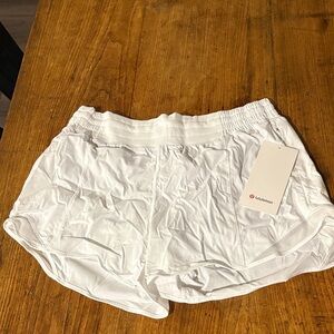 lululemon athletica Women's Crisp White Athletic Shorts